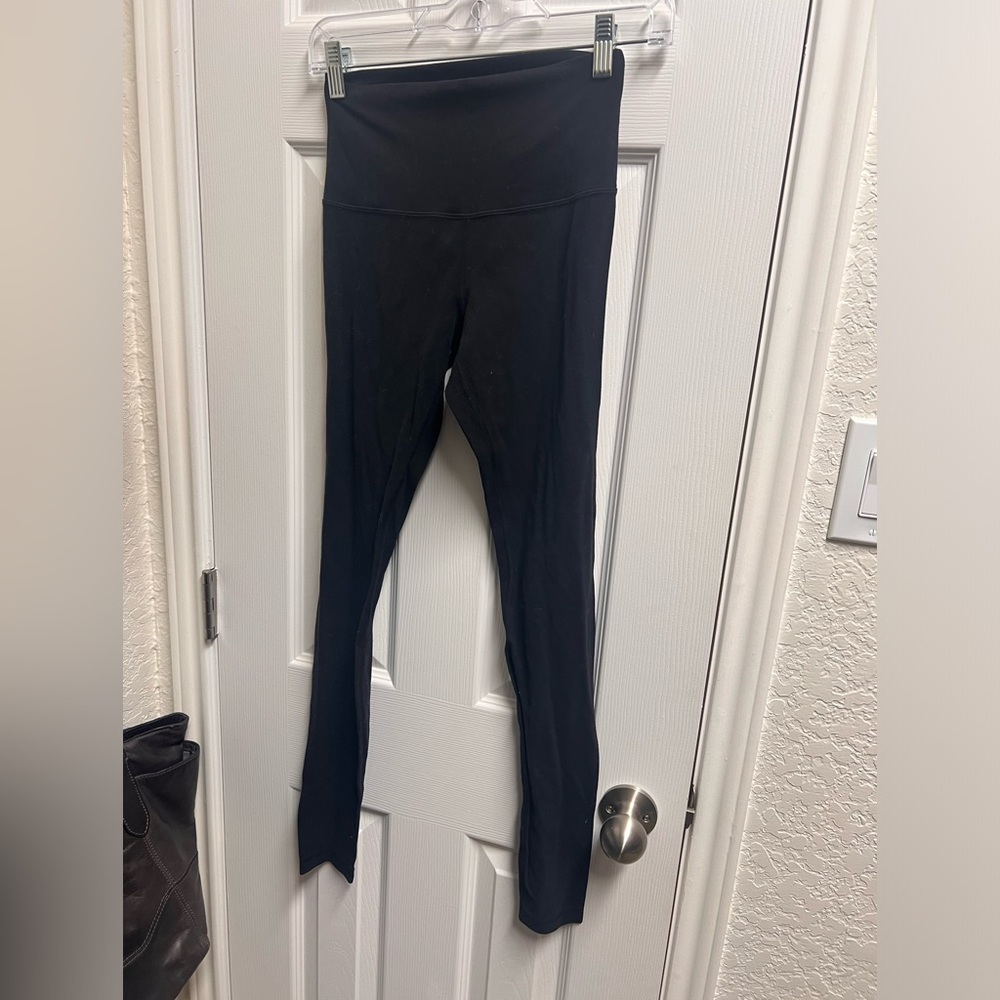 Lululemon full length align leggings, black, size 4